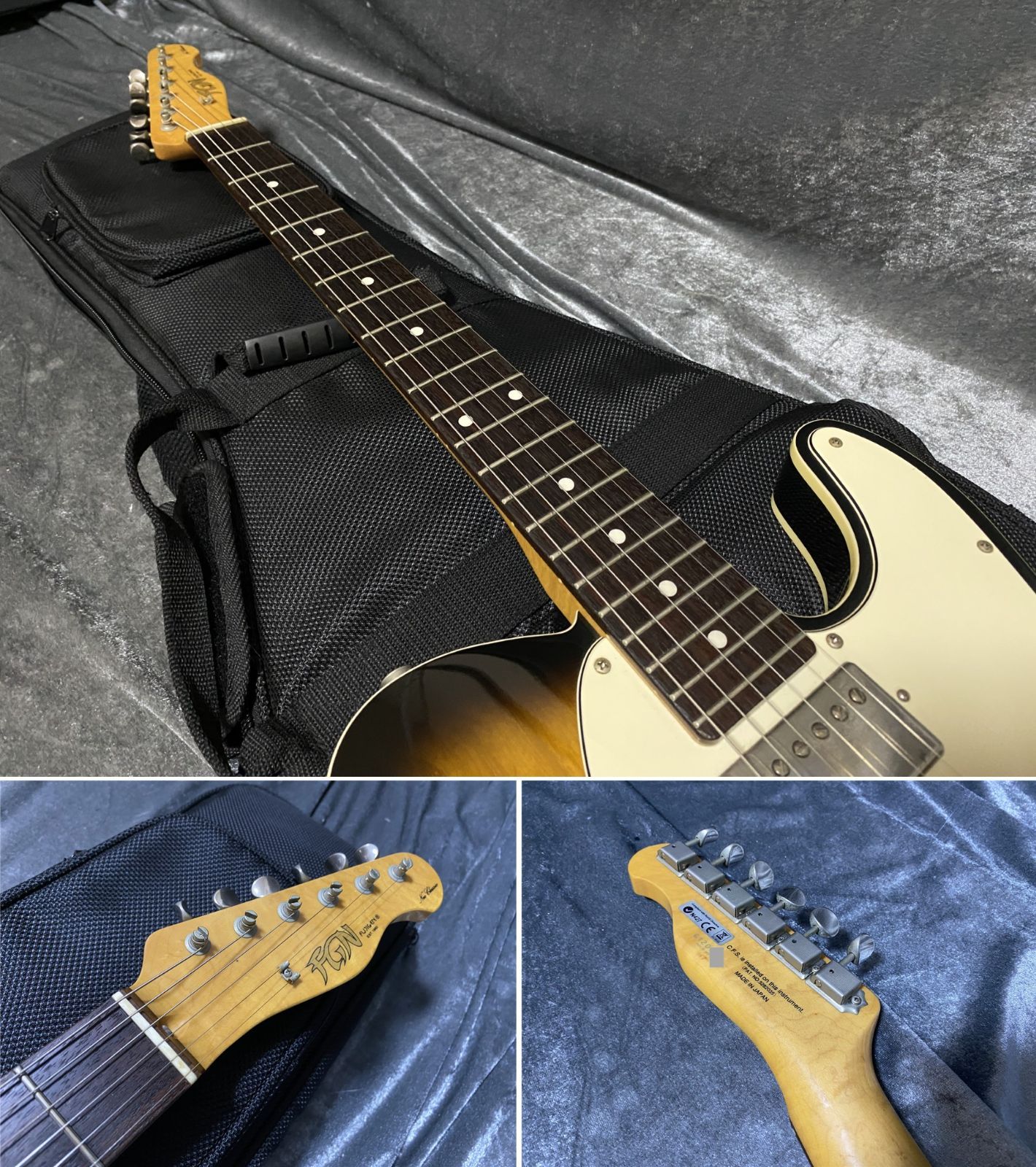 FUJIGEN FGN NCTL-20R/ASH Seymour Duncanピックアップ搭載 国産