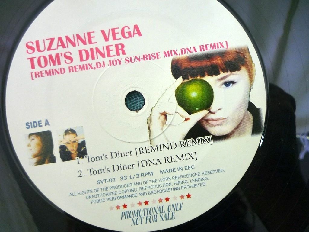 LP プロモ盤 激レア スザンヌ・ヴェガ SUZANNE VEGA / TOM'S DINER