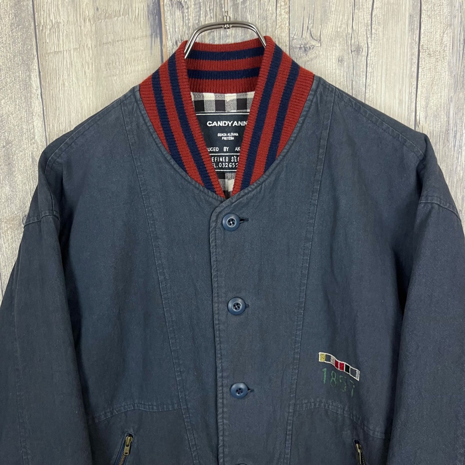 OLD CANDYANN 90s ヴィンテージ 日本製 リバーシブル ブルゾン 