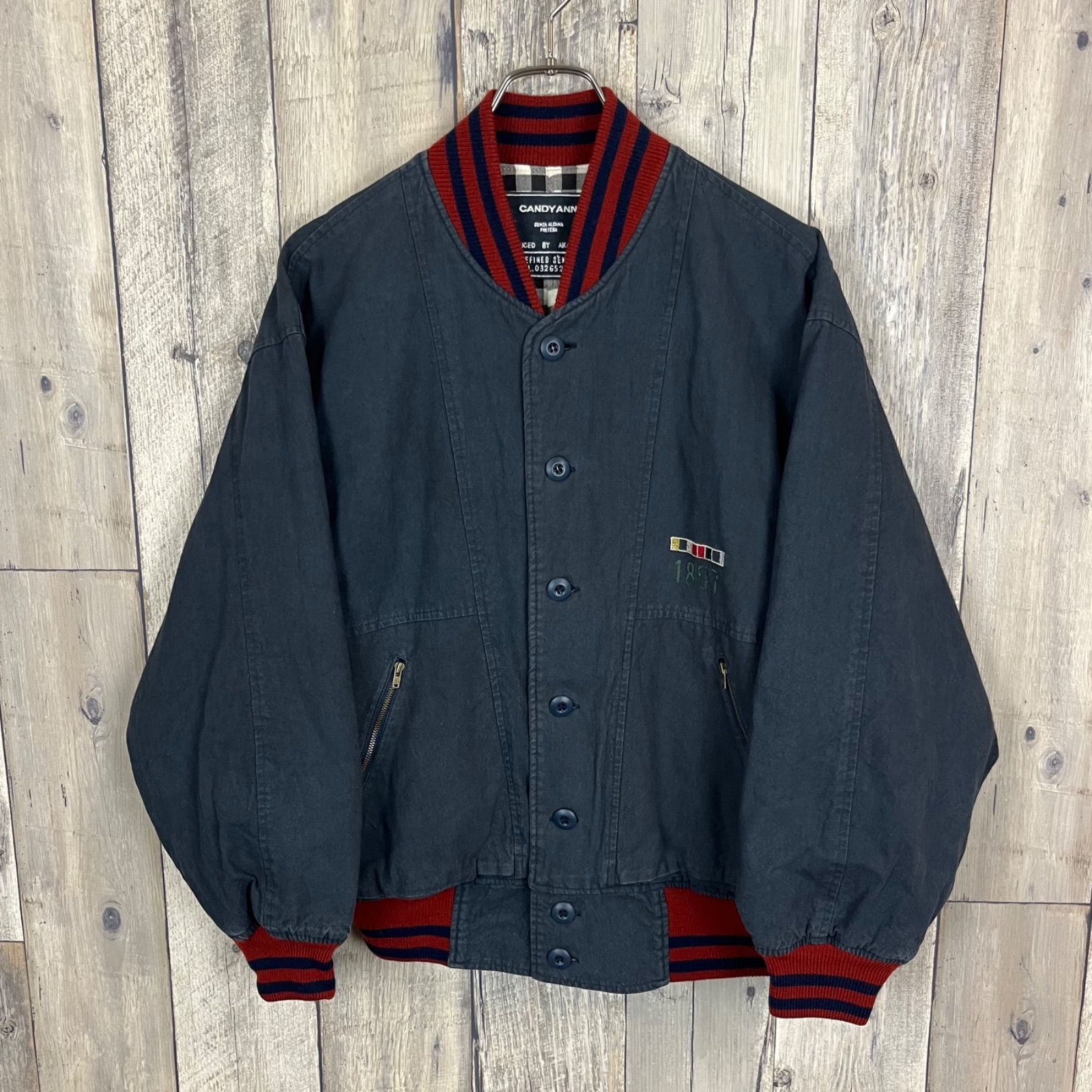 OLD CANDYANN 90s ヴィンテージ 日本製 リバーシブル ブルゾン 