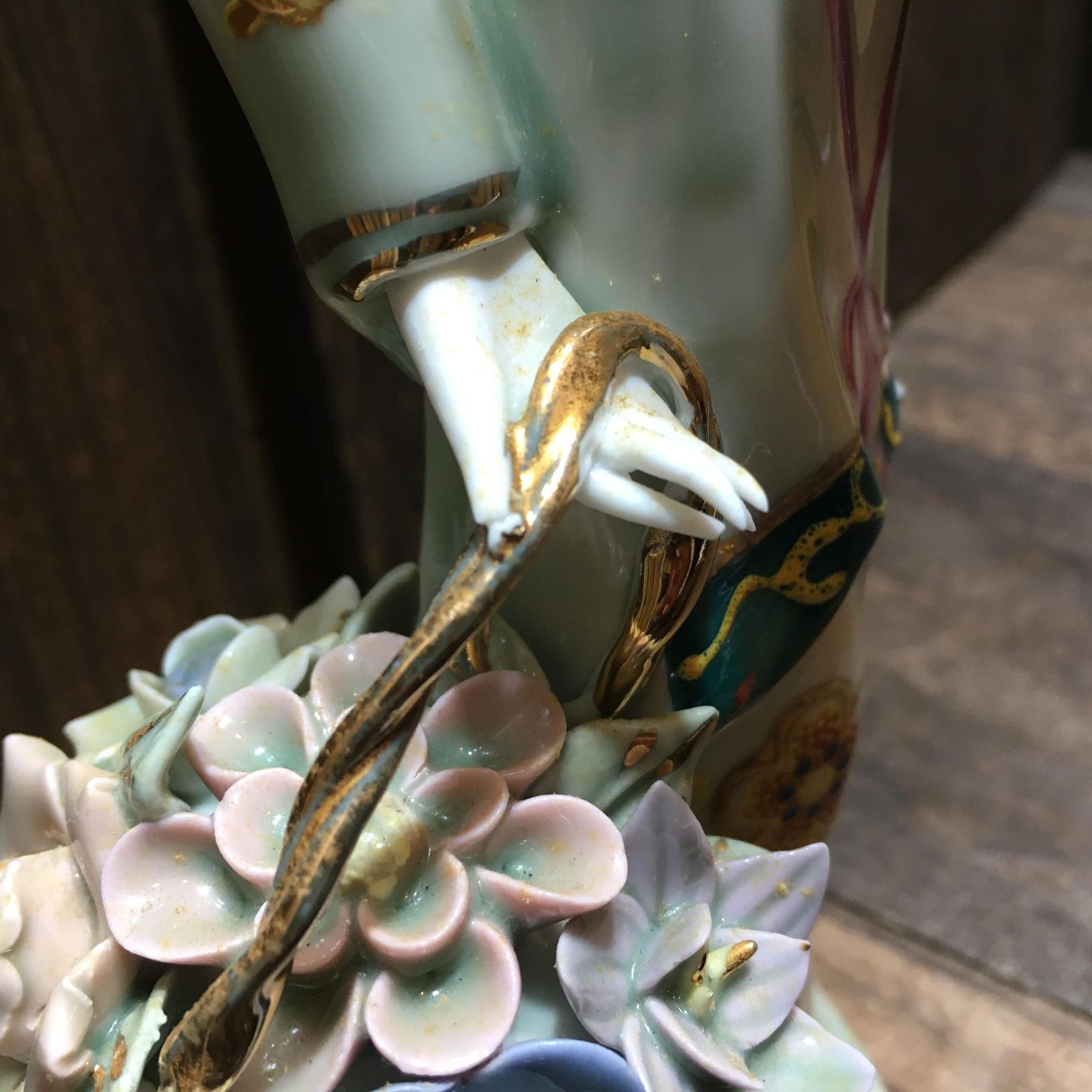 中国四大美女 磁器人形 陶器製人形 雑貨 レトロ 置物 虞美人 - メルカリ