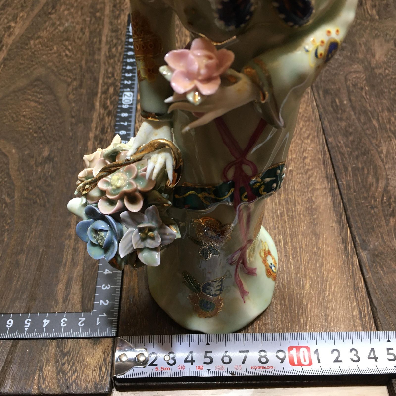 中国四大美女 磁器人形 陶器製人形 雑貨 レトロ 置物 虞美人 - メルカリ