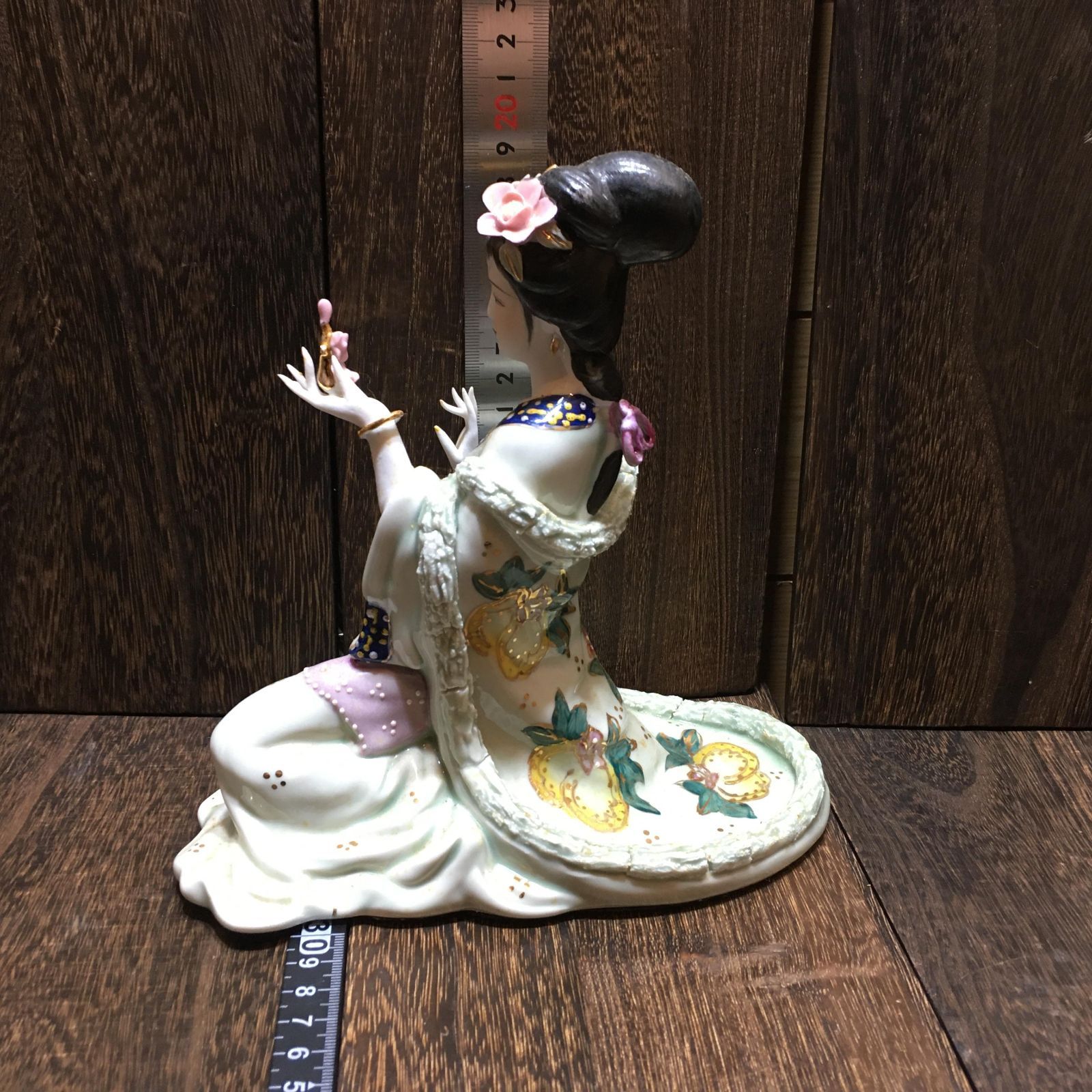 中国四大美女 磁器人形 陶器製人形 雑貨 レトロ 置物 西施 - メルカリ