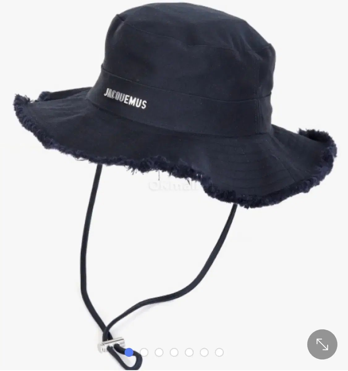 jacquemus ハット 帽子 56 JACQUEMUS ブラック バケットハット サイズ