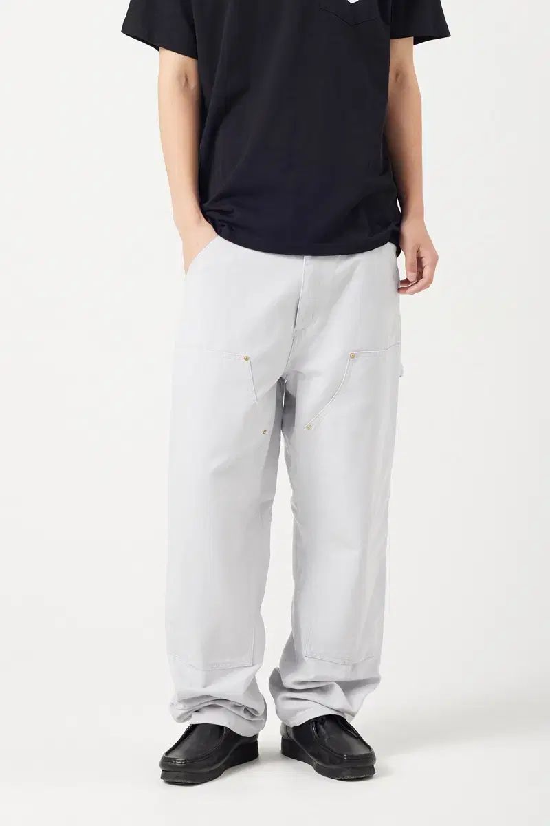 29 32 カーハート WIP ダブルニー パンツ バソルト リンセッド