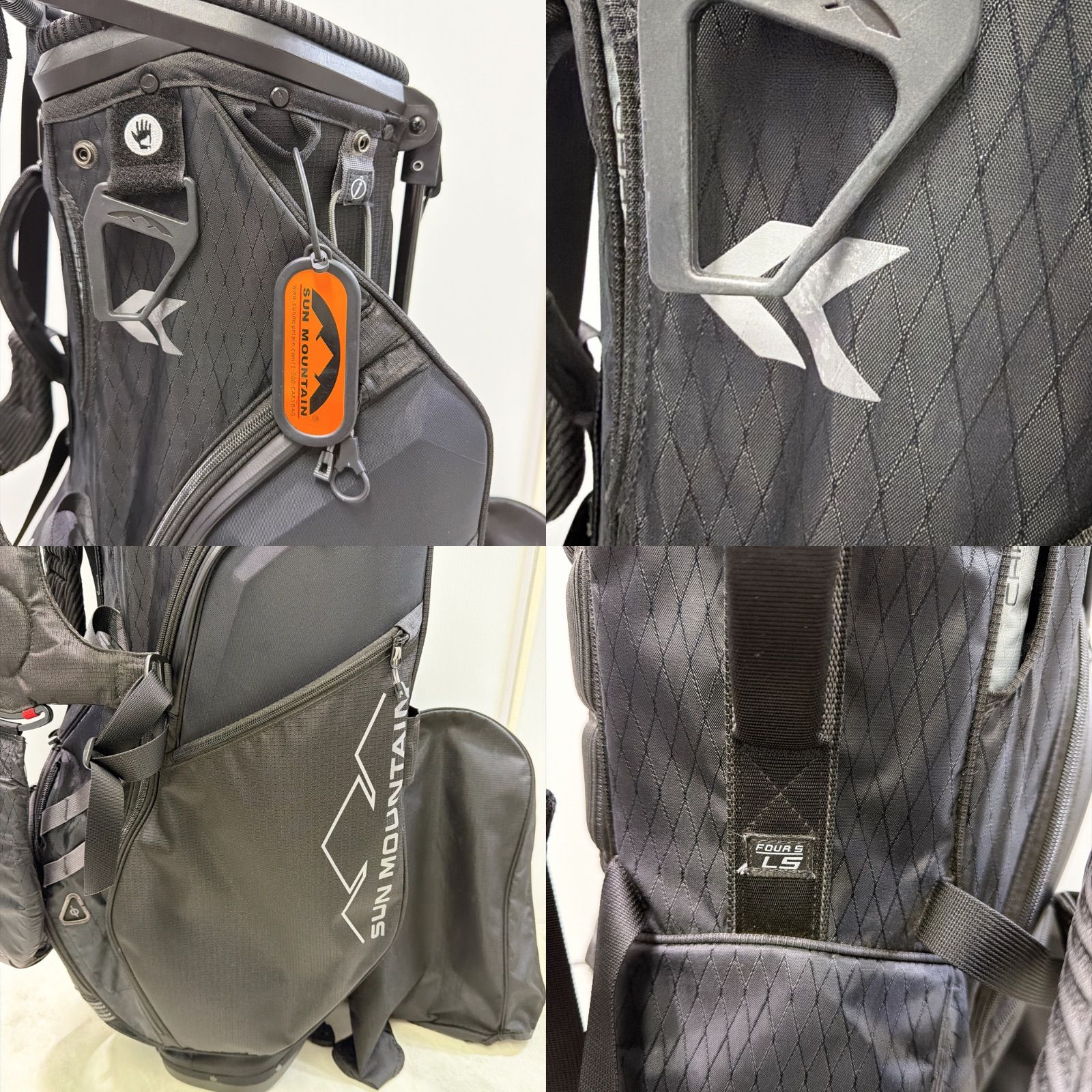 SUN MOUNTAIN 3.5LS スタンド キャディバッグ 9型 迷彩柄 カモフラ