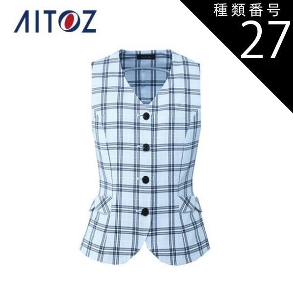 種類27：038ピンク/21(+6930円） AZ-HCV6160 アイトス ベスト ｜ 作業