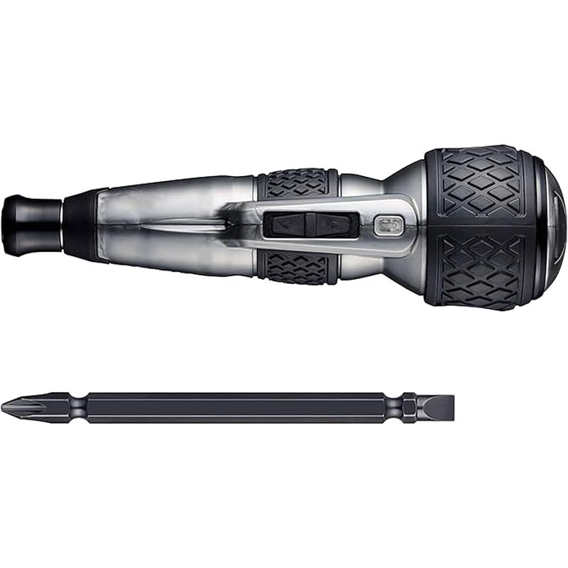 ベッセル VESSEL 電動 ボールグリップ ドライバー プラス ム 3段階切替モード 色 灰 ビット1本付 220 USB-P 1 GR 0