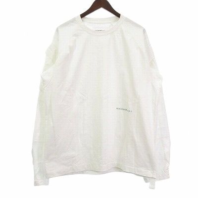 【中古】オーエーエムシー OAMC PEACEMAKET 美品 25SS SL CARGO L/S カーゴTシャツ カットソー ロンT ホワイト M オーエーエムシー OAMC PEACEMAKET 美品 25SS SL CARGO L/S カーゴT