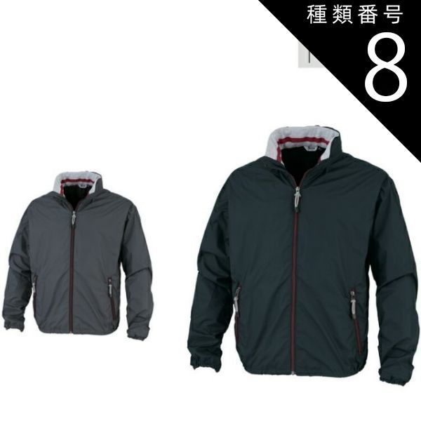 種類8 チタングレイ LL 大川被服 KANSAI 03600 K 3600 KPコート コート 上着 ウェア メンズ 防汚 保温 裏ニット 衿リブ フード付 テフロン加工 通気性 耐久性 お手入れ簡単 ブラック グレー