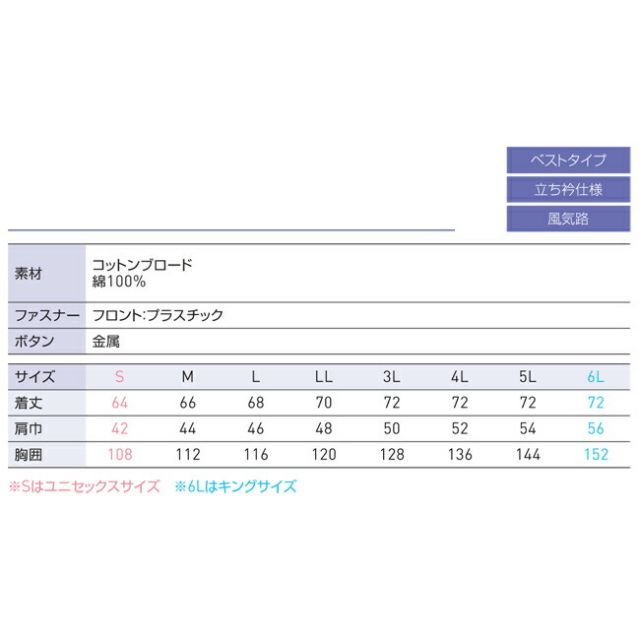 ガーデニングウェア 種類14：4 ブルー/LL 空調風神服 sun-s サンエス 空調ウェア フルハーネス用ベスト KF92490G
