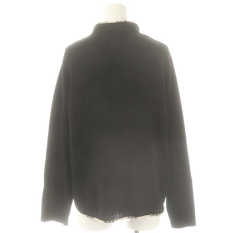 バーバリーゴルフ BURBERRY GOLF ロゴ刺繍 ハーフジップ 長袖