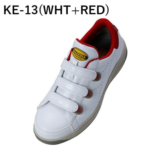 種類13：KE-16（白×緑）/23.0cm ディアドラ DIADORA 【KEA】ケア 安全靴 作業靴