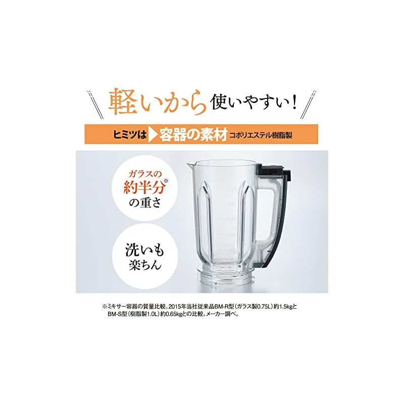 象印マホービン ミキサー 1.0L グレージュ BM-SA10-HC 0 【公式通販】