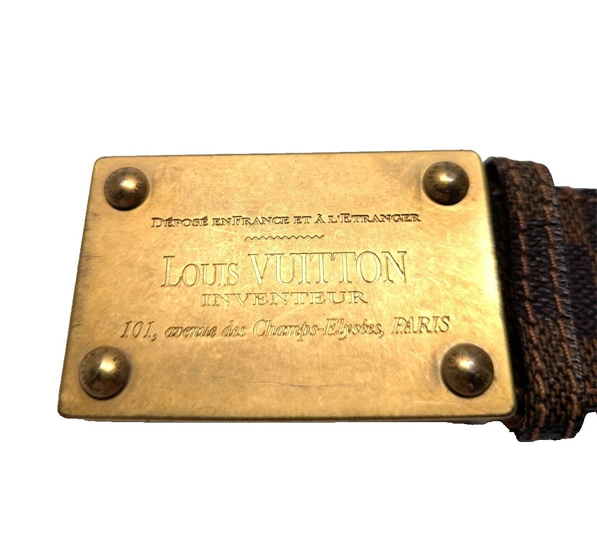 ルイヴィトン ダミエ ベルト サンチュール アンヴァントゥール M6810 楽天市場】LOUIS VUITTON ルイ ヴィトン ダミエ サンチュール