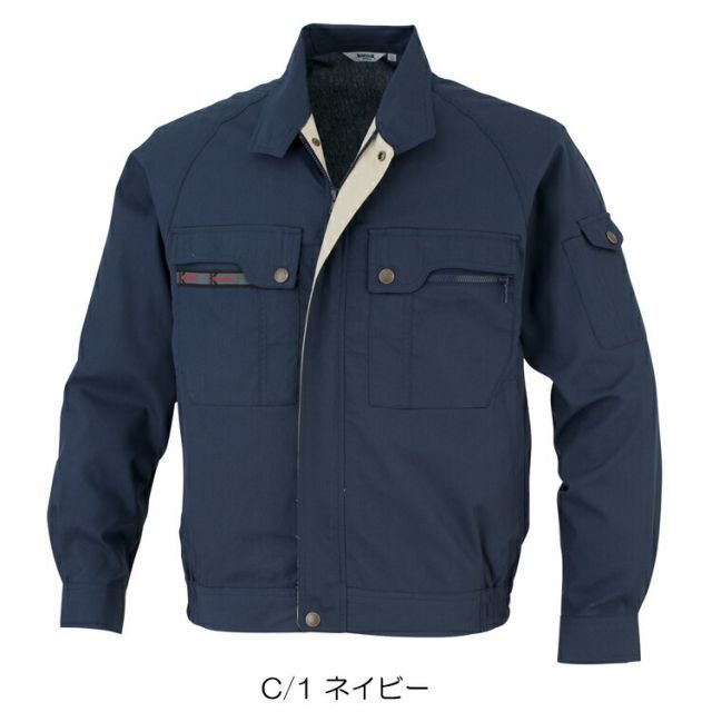 種類31：ネイビー/5L(+1000円) 大川被服 KANSAI 30202 K30202 長袖