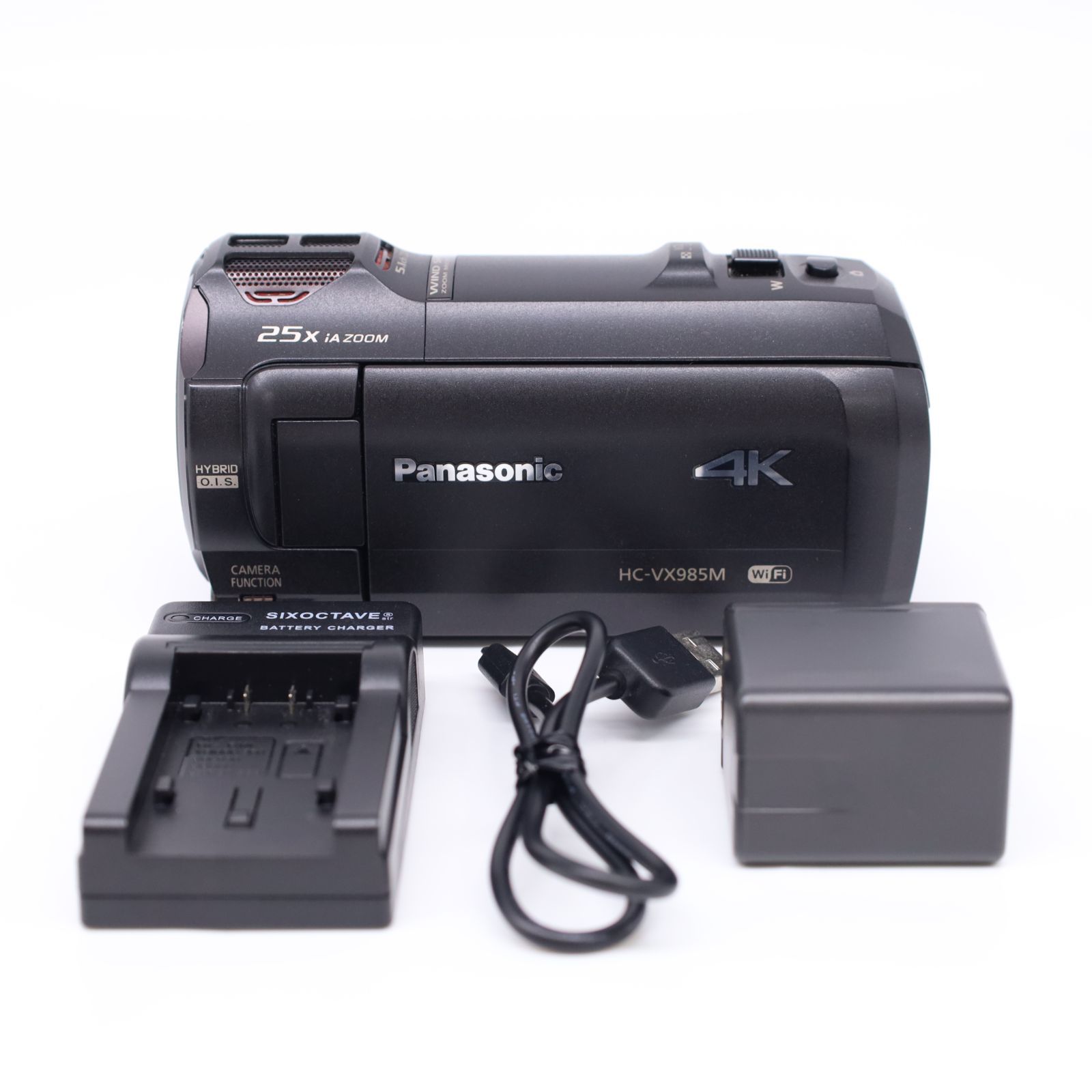 4K・Wi-Fi対応♪ Panasonic HC-VX985M 4K・Wi-Fi対応♪ Panasonic HC-VX985M 概要 デジタル4Kビデオカメラ HC