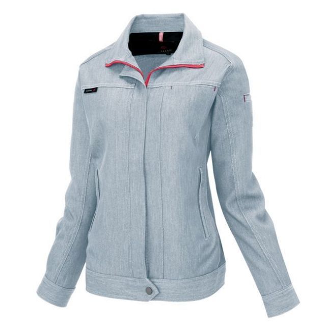 種類6：003シルバーグレー/4L(+550円） AZ-60910 アイトス レディース長袖ブルゾン ｜ 作業着 作業服 オフィス ユニフォーム メンズ レディース