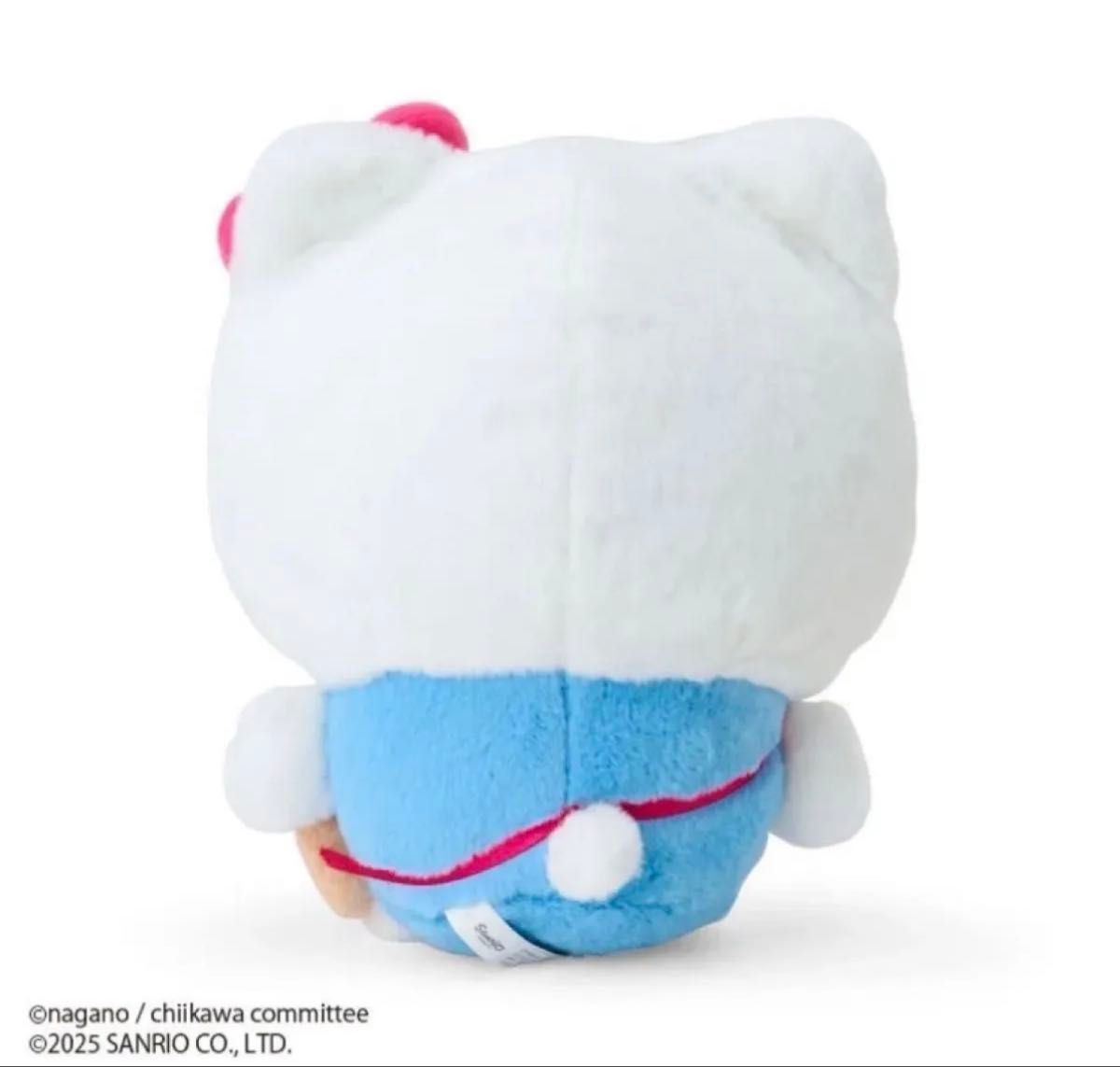 ハチワレ キティ マスコット ちいかわ お座りぬいぐるみ サンリオ ぷち