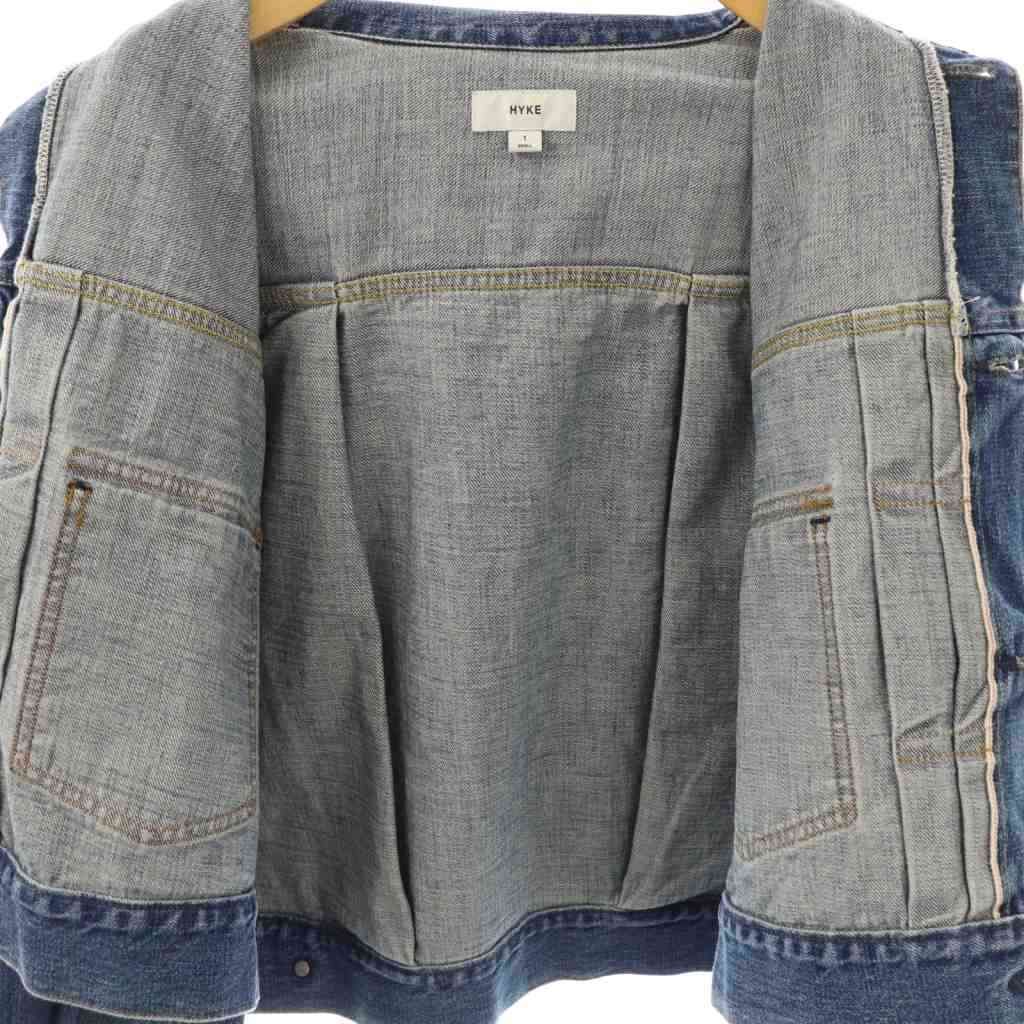 ハイク HYKE BALLOON SLEEVE DENIM JACKET TYPE2 デニム
