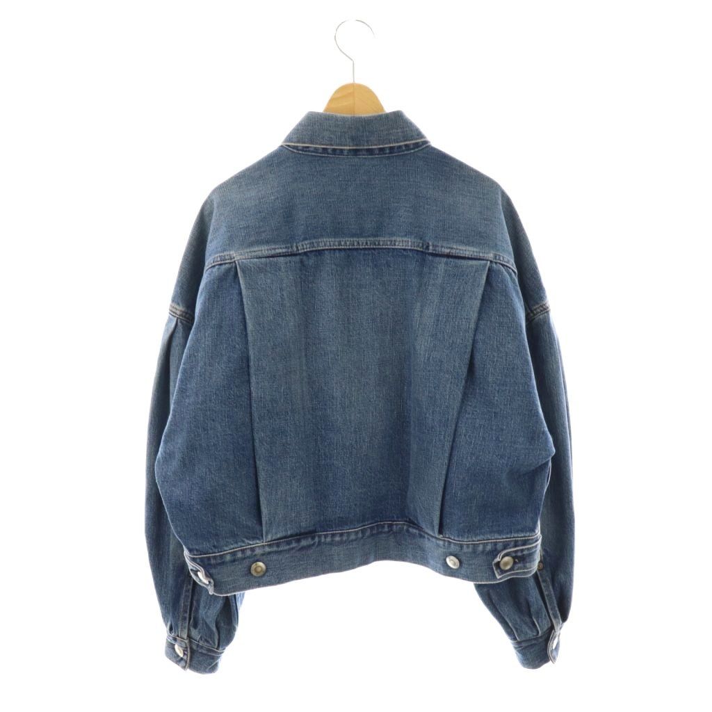 極美品☆HYKE デニムジャケット TYPE2 Mサイズ Gジャン BALLOON SLEEVE DENIM JACKET