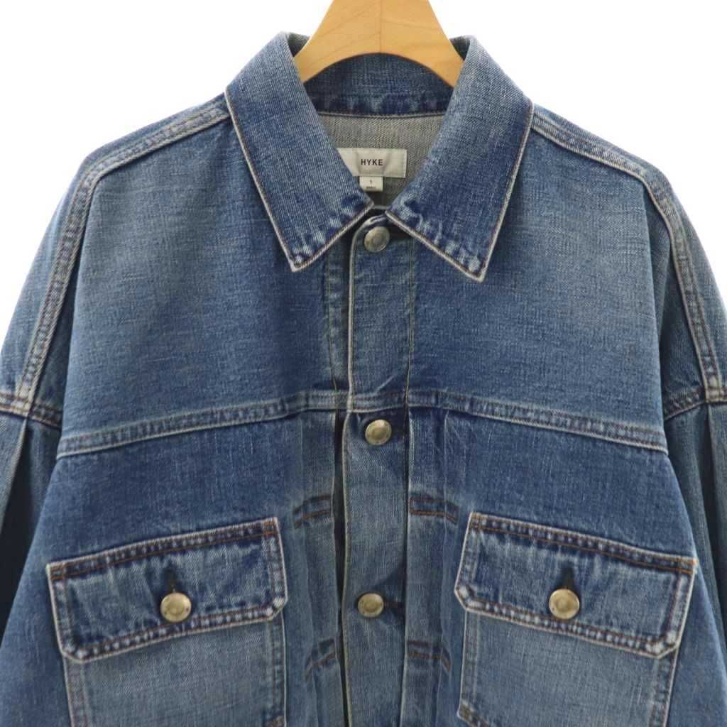 ハイク HYKE BALLOON SLEEVE DENIM JACKET TYPE2 デニム