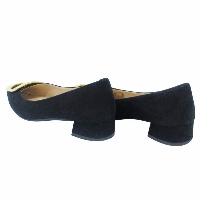 ファビオルスコーニ FABIO RUSCONI パンプス スクエア モチーフ 装飾