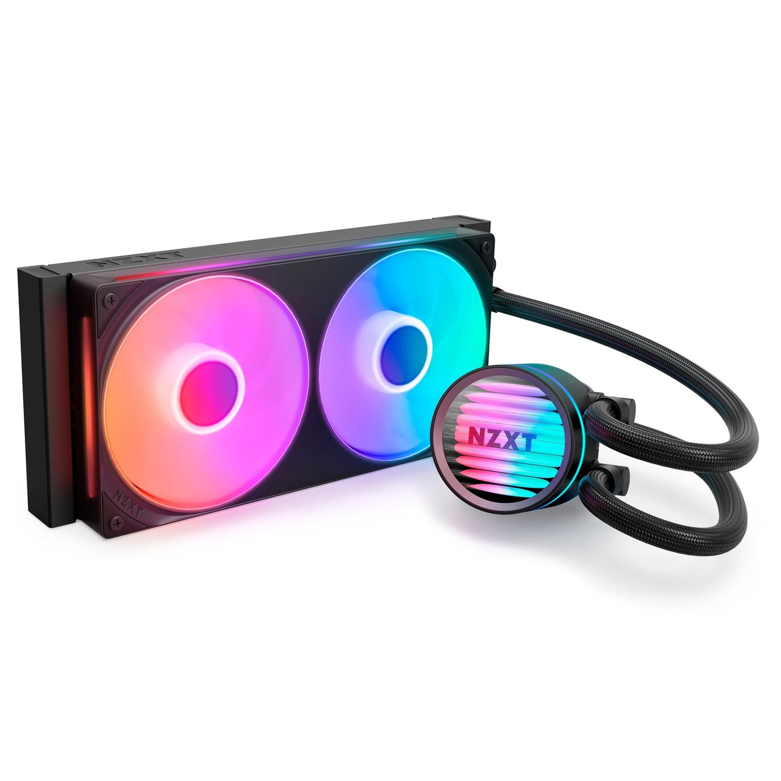 新品 簡易水冷CPUクーラー 240mm RGB ブラック 240 RL-KR24C-B1 Core Kraken FN2480 NZXT