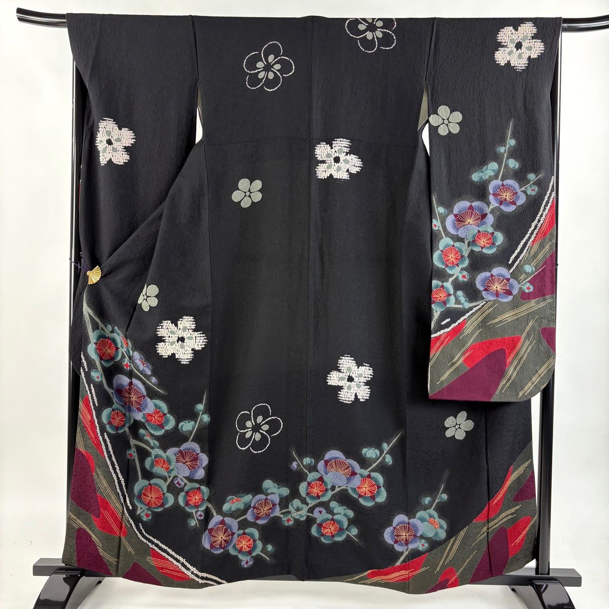 袋帯フルセット 枝梅