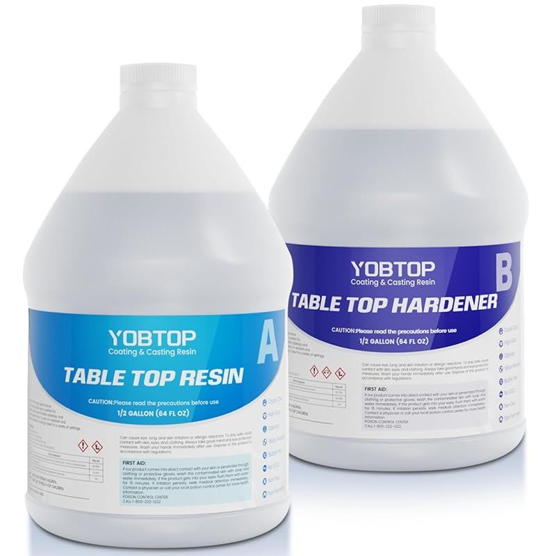 エポキシ樹脂 二液性レジン液 4.53kg/128ozエポキシ樹脂レジン液 大