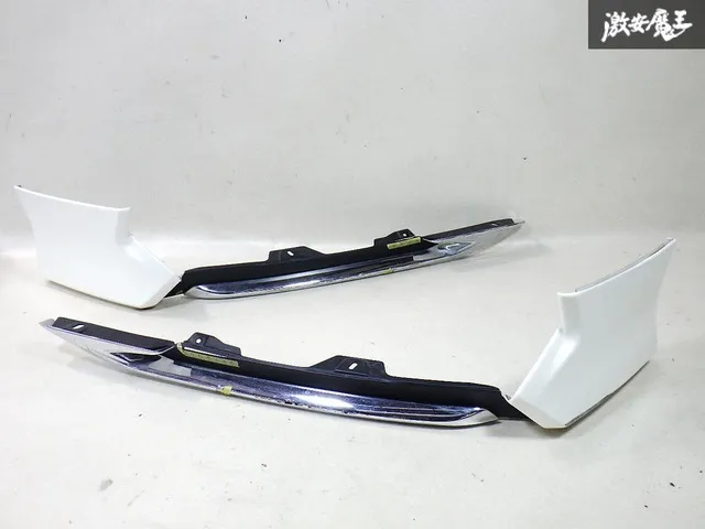 クラウン 220系 フロントウイングスポイラー フロントリップ 純正 黒