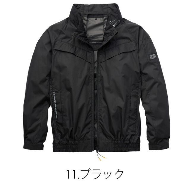 ポイントブレイカー 種類2：2：サージネイビー/M 空調風神服 アタックベース 空調ウェア 服