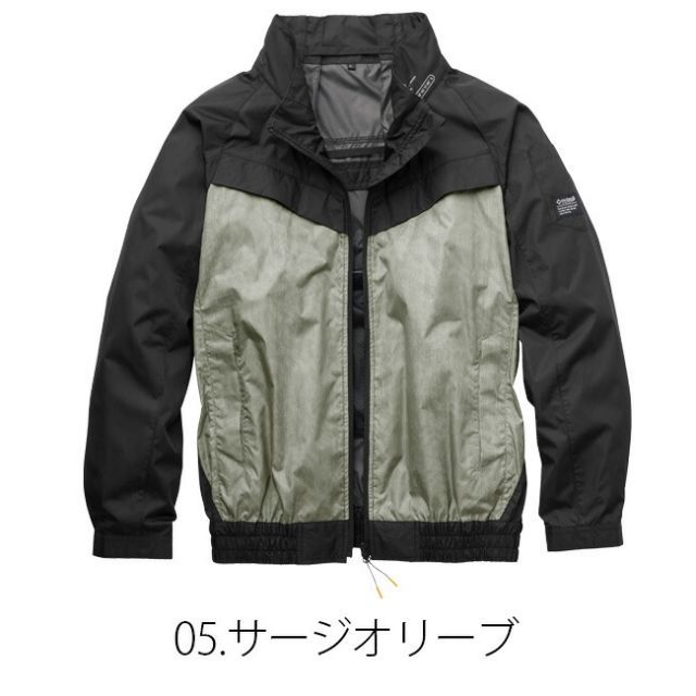 種類7：2：サージネイビー/5L 空調風神服 アタックベース 空調ウェア 服【6643】The tough チタン 長袖 ジャケット | 夏 涼しい クール 空調 ウェア 服 作業着 夏場 現場 作業 熱中症 対策 おしゃれ かっこいい カジュアル メンズ レ