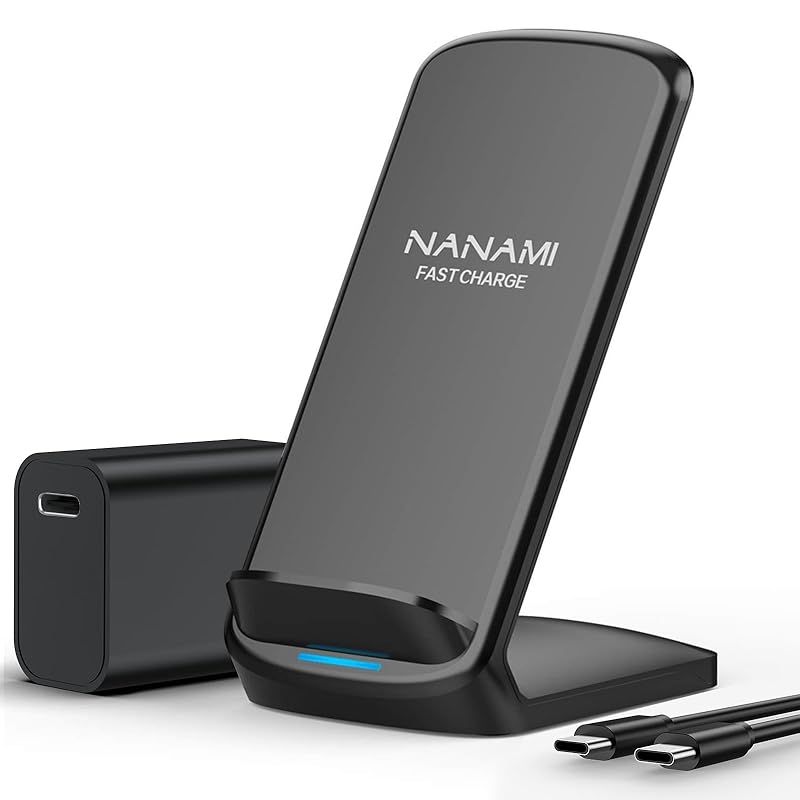 スマートフォン・携帯電話 NANAMI ワイヤレス急速充電器 (USB-C 20W
