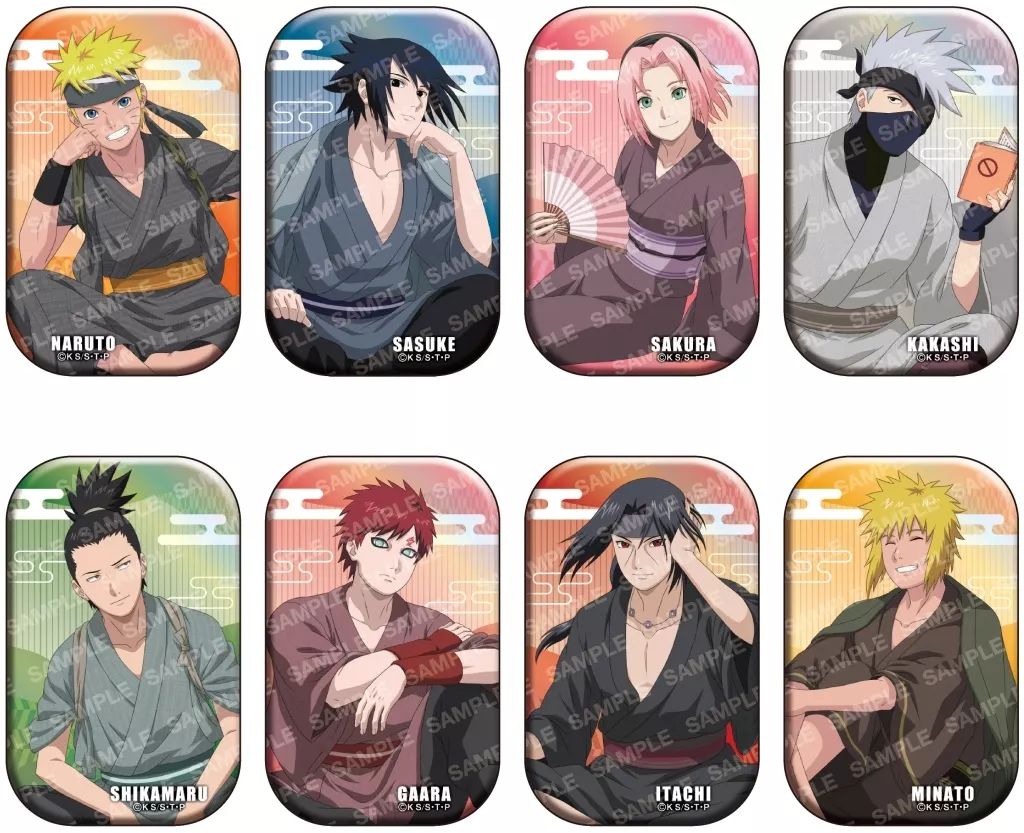 【爆買い，新作登場】 【新品】バッジ・ビンズ 【ボックス】NARUTO-ナルト- 疾風伝 ホログラムスクエア缶バッジコレクション ゆったりするってばよ! ピンズ・ピンバッジ・缶バッジ