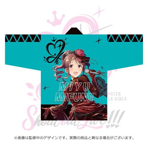 アイドルマスター シンデレラガールズ 公式法被 三船美優 Shout out Live!!! ver. アパレル A