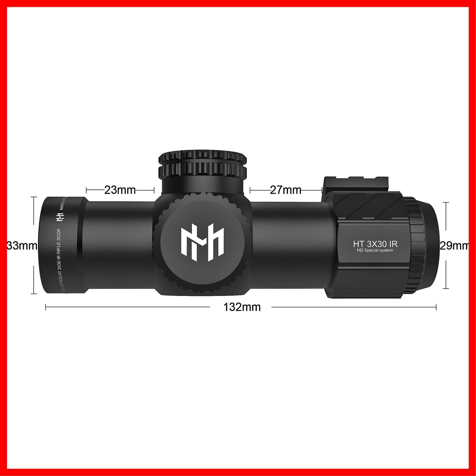 3倍固定倍率照準器 ショートスコープ