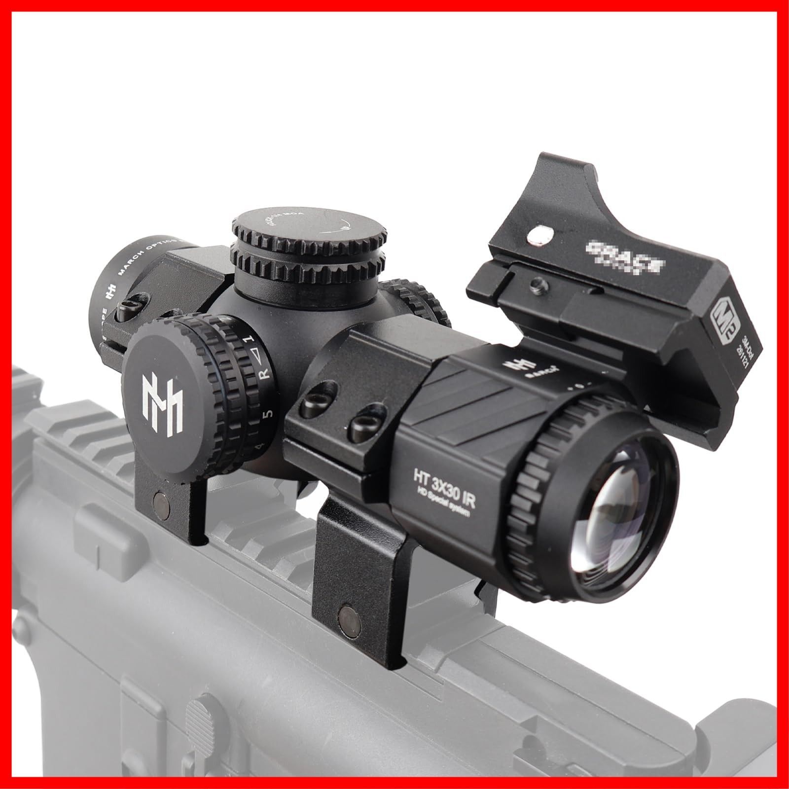 20mmレールマウント付き 3x30IRライフルスコープ