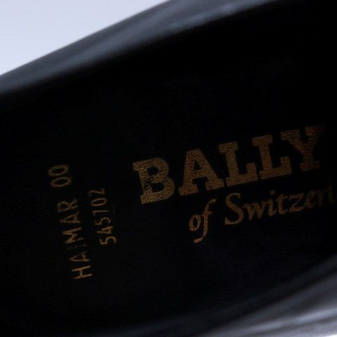バリー ブーツ ローファー PARAWET シューズ ブランド 紳士靴 スイス製 黒 メンズ 6. ブラック BALLY