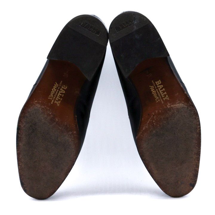 バリー ブーツ ローファー PARAWET シューズ ブランド 紳士靴 スイス製 黒 メンズ 6. ブラック BALLY