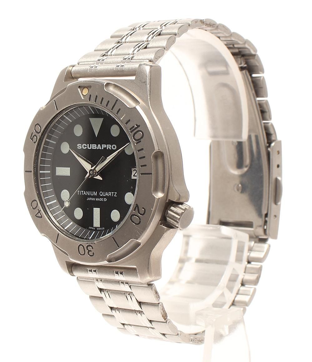 スキューバプロ 腕時計 クオーツ ブラック メンズ SCUBAPRO - メルカリ 