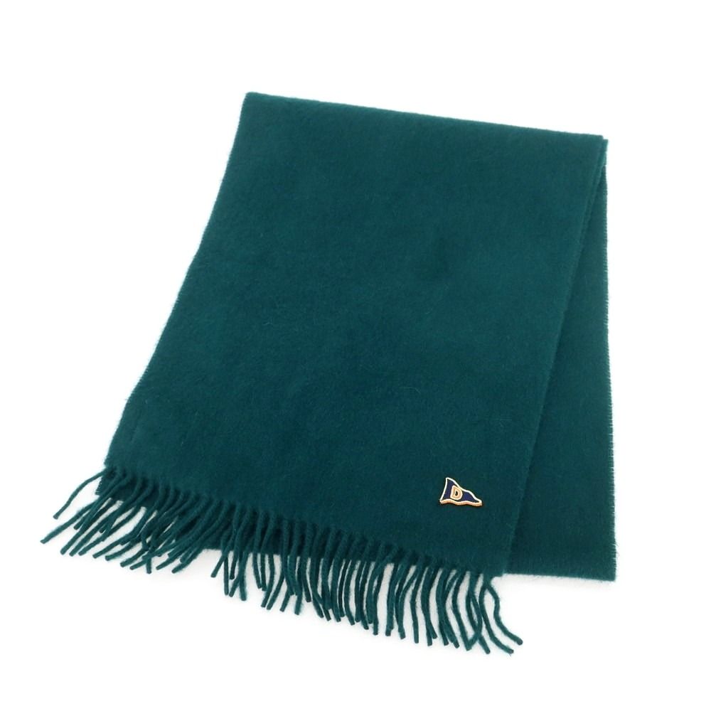 ドレイクス DRAKES ウールアンゴラ マフラー グリーン メンズ