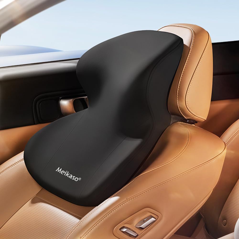 新品 Meikaso 車ヘッドレスト 特大頭首肩一体型ネックパッド首