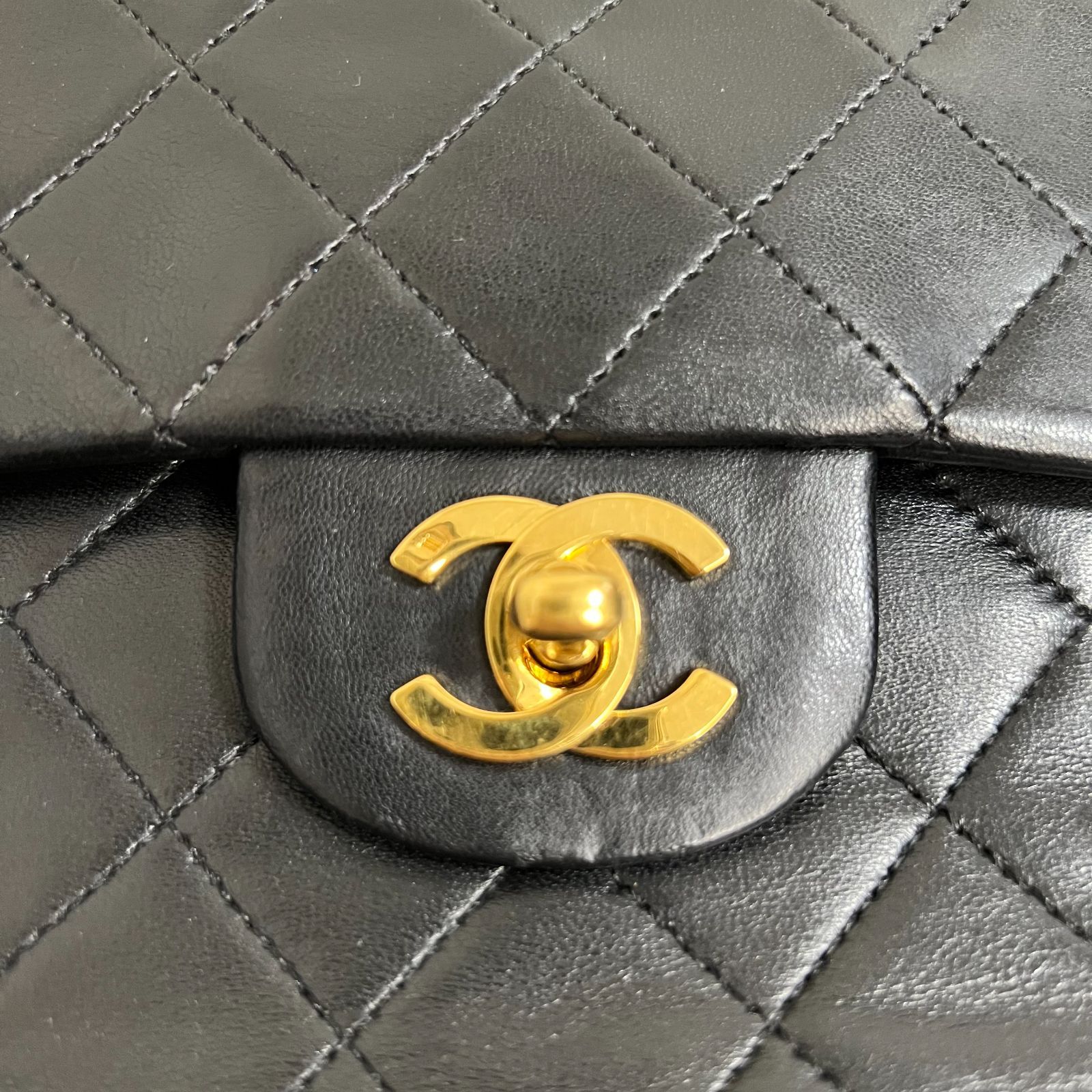 超美品】 シャネル マトラッセ 25 ダブルフラップ ダブルチェーン #136