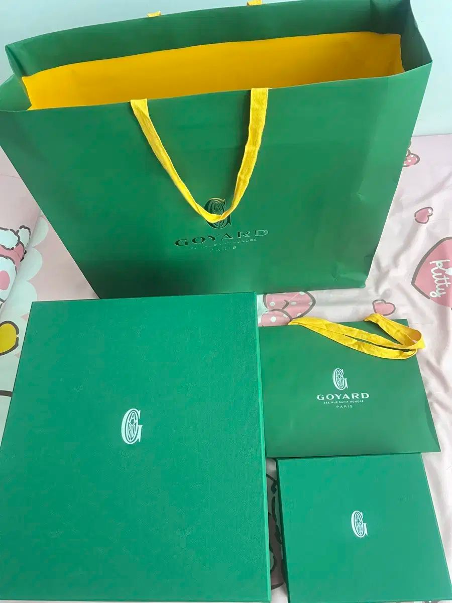 ゴヤール ボックス お買い物バッグ