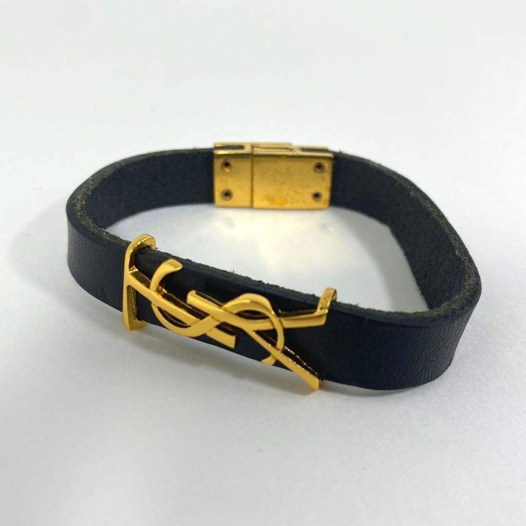 サンローランパリ SAINT LAURENT PARIS YSL ブレスレット レザー