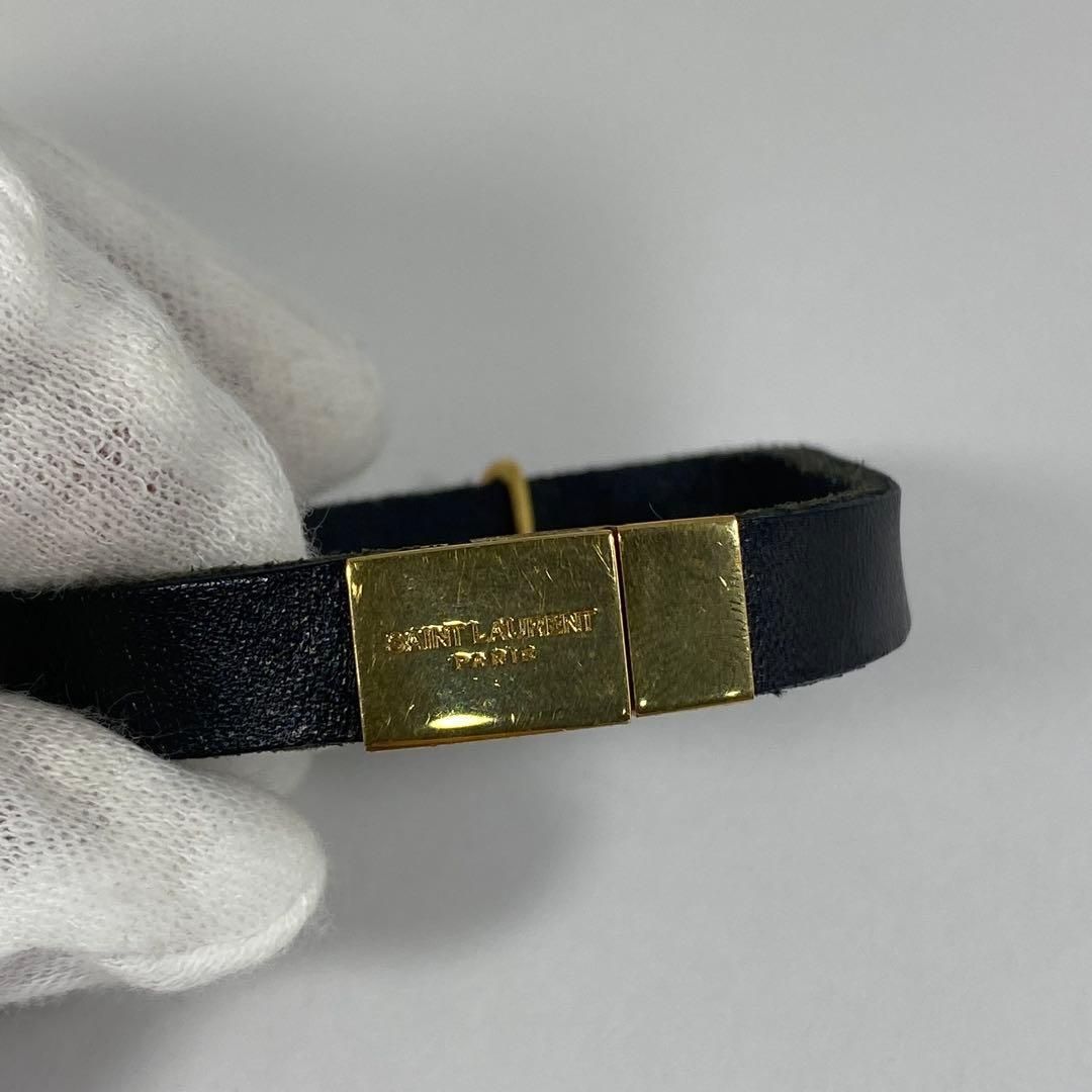 サンローランパリ SAINT LAURENT PARIS YSL ブレスレット レザー