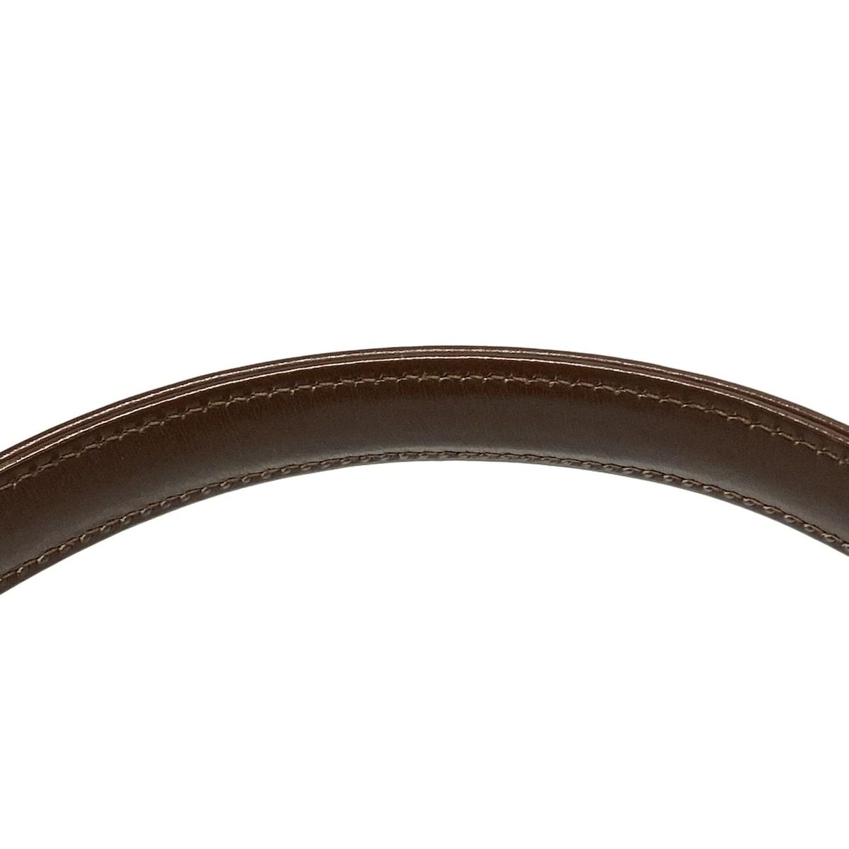 GUCCI グッチ バニティバッグ - ブラウン レザー DECORATOM_COM_BR