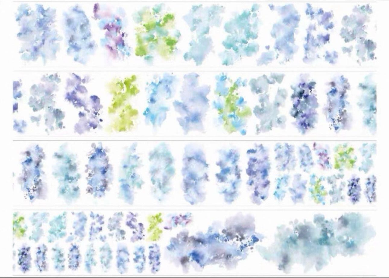 PET 10cm×6m 凉夏 海外マスキングテープ PET 10cm×6m 凉夏 海外マスキングテープ
