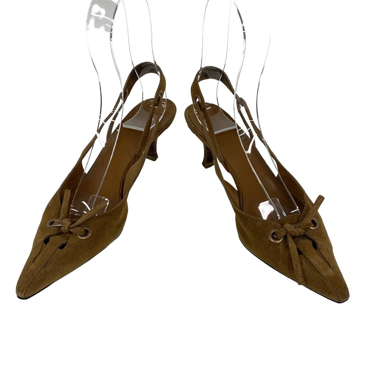 花！美品！新品未使用！GUCCI ブラウン ストラップサンダル 35 GUCCI(グッチ) サンダル 35 1/2 C レディース - ブラウン - メルカリ